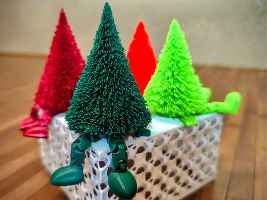 Bradut texturat cu picioare flexibile